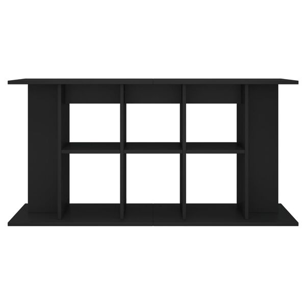 vidaXL Akvariumstativ svart 120x40x60 cm konstruert tre