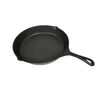 vidaXL Grillstekepanne i st&oslash;pejern 30 cm rund