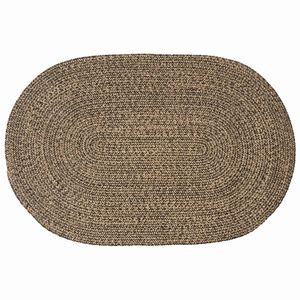 vidaXL Omr&aring;detepper Svart 100 x 152 cm Jute