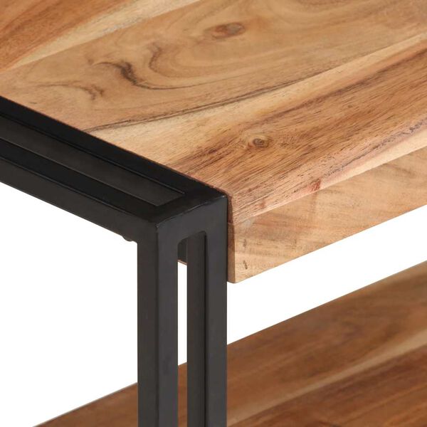 vidaXL TV-benk 120x30x40 cm heltre akasie