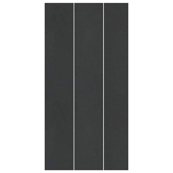 vidaXL Bunnark til basseng Svart 750 x 372 cm Polyester geotekstil