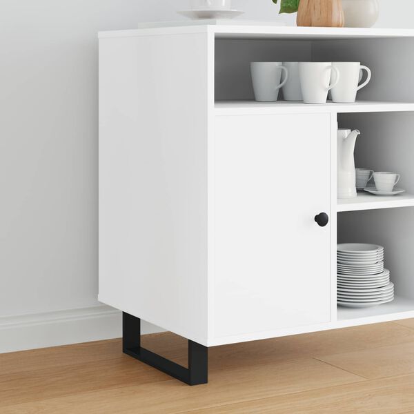 vidaXL M&oslash;belf&oslash;tter 2 pcs Svart 311 x 40,5 x 100 mm Jern