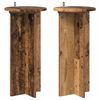 vidaXL Planteholder 2 stk. Gammelt tre 29,5 x 29,5 x 60 cm