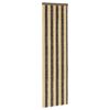 vidaXL Insektgardin Chenille M&oslash;rkebrun og Beige 56 x 200 cm 100% PP