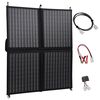 vidaXL Sammenleggbar solpanellader 80 W 12 V