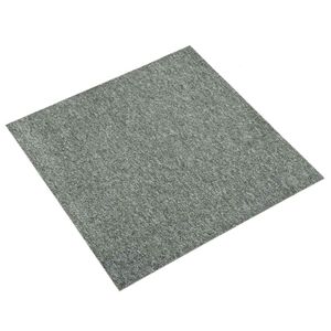 vidaXL Teppe 20 pcs gr&oslash;nn 50 x 50 cm 100% Polypropylen