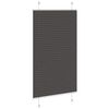 vidaXL pliss&eacute;gardin sort 80x150 cm Stoff Bredde 79,4 cm Polyester