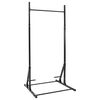vidaXL Pull-Up Bar Stasjon Svart 101 x 102 x 235 cm Pulverlakkert stål