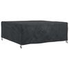 vidaXL M&oslash;belbeskyttelse Ensfarget Svart 200 x 200 x 90 cm 420D