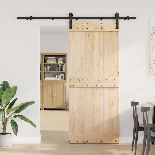 vidaXL Utstyr for skyved&oslash;r 200 cm st&aring;l svart