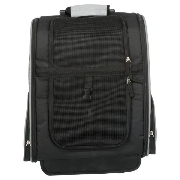 TRIXIE Reiseveske for kj&aelig;ledyr svart og gr&aring;