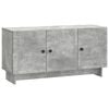 vidaXL TV-skap 99 x 34,5 x 50 cm Betonggr&aring; Konstruert tre