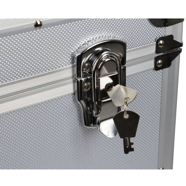 Kerbl Striglekasse AluSafe sølv 320137