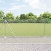 vidaXL Gjerdep&aring;le s&oslash;lv 10 x 0,8 m (13 mm mesh) St&aring;l