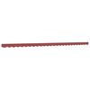 vidaXL Erstatningsstoff for markisekappe burgunder stripe 580x20 cm