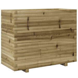 vidaXL Plantekasse 90x40x72,5 cm impregnert furu
