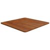 vidaXL Firkantet bordplate m&oslash;rkebrun 60x60x1,5 cm behandlet heltre eik