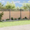 vidaXL Gabion høybed galvanisert stål 500x100x20 cm
