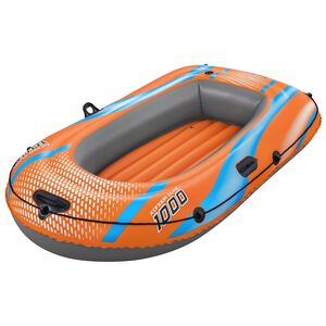 Bestway Oppbl&aring;sbar b&aring;t Oransje 162 x 96 cm PVC