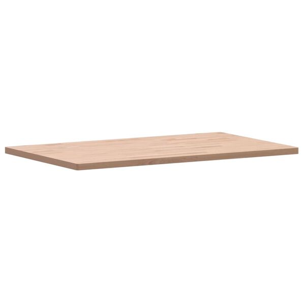 vidaXL Benkeplate til bad 100x60x2,5 cm heltre b&oslash;ketre
