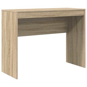 vidaXL Skrivebord Sonoma eik 100 x 40 x 76 cm