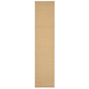 vidaXL Teppe naturlig sisal 66x300 cm