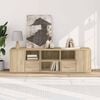 vidaXL Hj&oslash;rneskap sonoma eik 160x40x45 cm sponplate