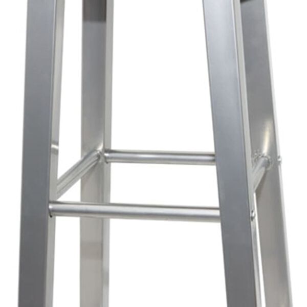 vidaXL Barkrakker 4 stk sølv og brun MDF