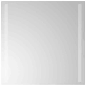 vidaXL Baderomsspeil med LED 50x50 cm