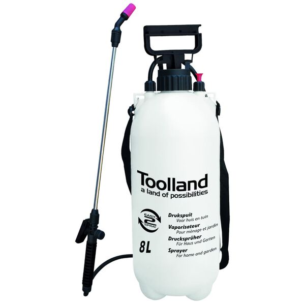 Toolland Trykkspr&oslash;yte 8 L