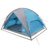 vidaXL Camping Telt med Regntrekk Vanntett Bl&aring; 310 x 245 x 160 cm