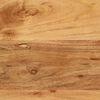 vidaXL Serviesskap med d&oslash;r Naturlig 60 x 33,5 x 75 cm Solid akasietre