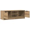 vidaXL TV-benk artisan eik 102x35x36,5 cm konstruert tre