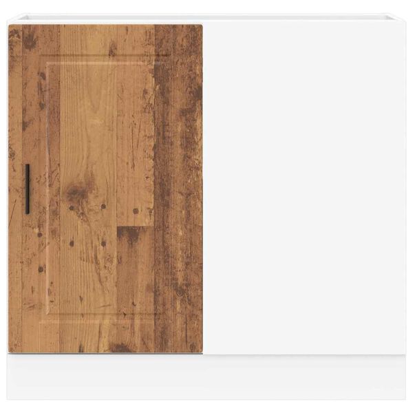 vidaXL Kj&oslash;kken underskap Porto gammelt tre konstruert tre