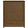 vidaXL Highboard honningbrun 83x41,5x100 cm heltre furu