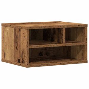 vidaXL Skiverstativ Gammelt tre 40 x 32 x 22,5 cm Konstruert tre