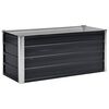 vidaXL H&oslash;ybed antrasitt 100x40x45 cm galvanisert st&aring;l