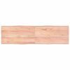 vidaXL Bordplate lysebrun 180x50x(2-6)cm behandlet heltre naturlig