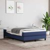 vidaXL Pocket Spring Sengepute Medium Bl&aring; 120x200x20 cm Stoff