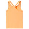 Singlet for barn knalloransje 128