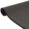 vidaXL Teppel&oslash;per sisal-utseende antrasitt 50x150 cm