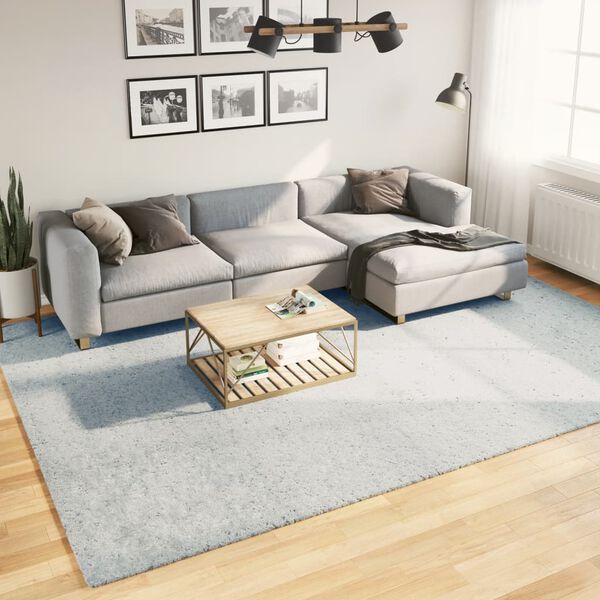 vidaXL Teppe HUARTE kort luv mykt og vaskbart bl&aring; 240x340 cm