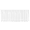 vidaXL Blondegardin Hvit 120 x 400 cm Polyester