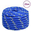 vidaXL B&aring;ttau bl&aring; 20 mm 25 m polypropylen