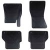 vidaXL Bilmatte 4 stk. passer til Audi A6 / A7 2018-2025 4D Aft. Gummi
