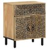vidaXL Nattbord 50x33x60 cm heltre mango