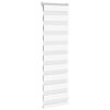 vidaXL Sebragardin hvit 40x100 cm stoff bredde 35,9 cm polyester