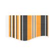 vidaXL Erstatningsduk for markise flerfarget stripe 3,5x2,5 m