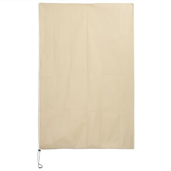 vidaXL Plantefleecetrekk med glidelås 2 stk 70 g/m² 1x1,55 m