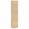 vidaXL Bokhylle sonoma eik 40x30x189 cm konstruert tre